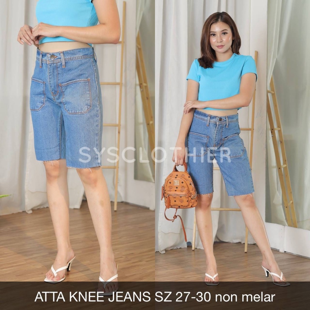 CELANA JEAN WANITA ATTA KNEE JEANS