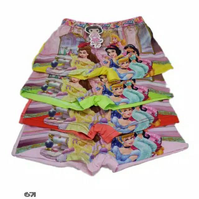 Celana dalam boxer anak perempuan gagami / uk S M L