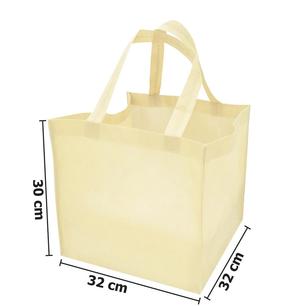 

Tas Spunbond Kotak Ukuran 32X32X30 (Tas Jahit)