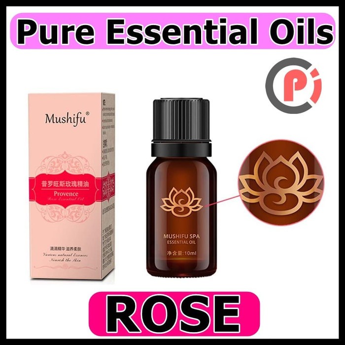 MUSHIFU SPA Pure Essential Oils Aromatherapy Diffusers ROSE 10ml