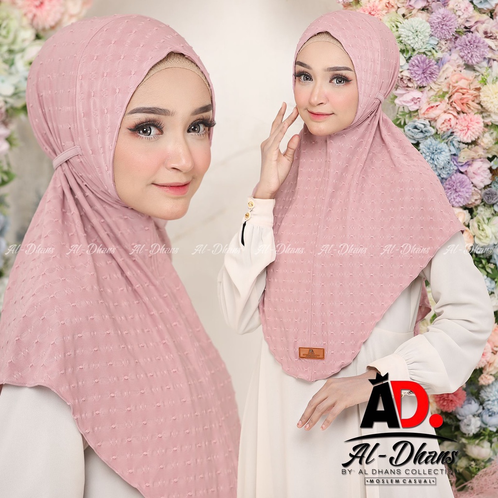 Al-Dhans Bergo Non Pad Ameena Jersey Amanda