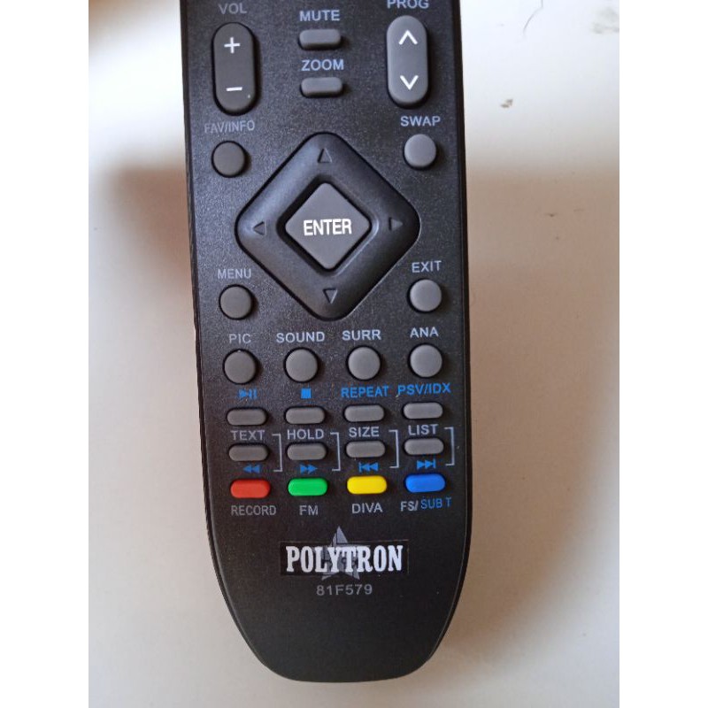 Remote TV Polytron LED LCD Tanpa setting Remote Siap Pakai Remot Langsung Pakai Remot TV Polytron