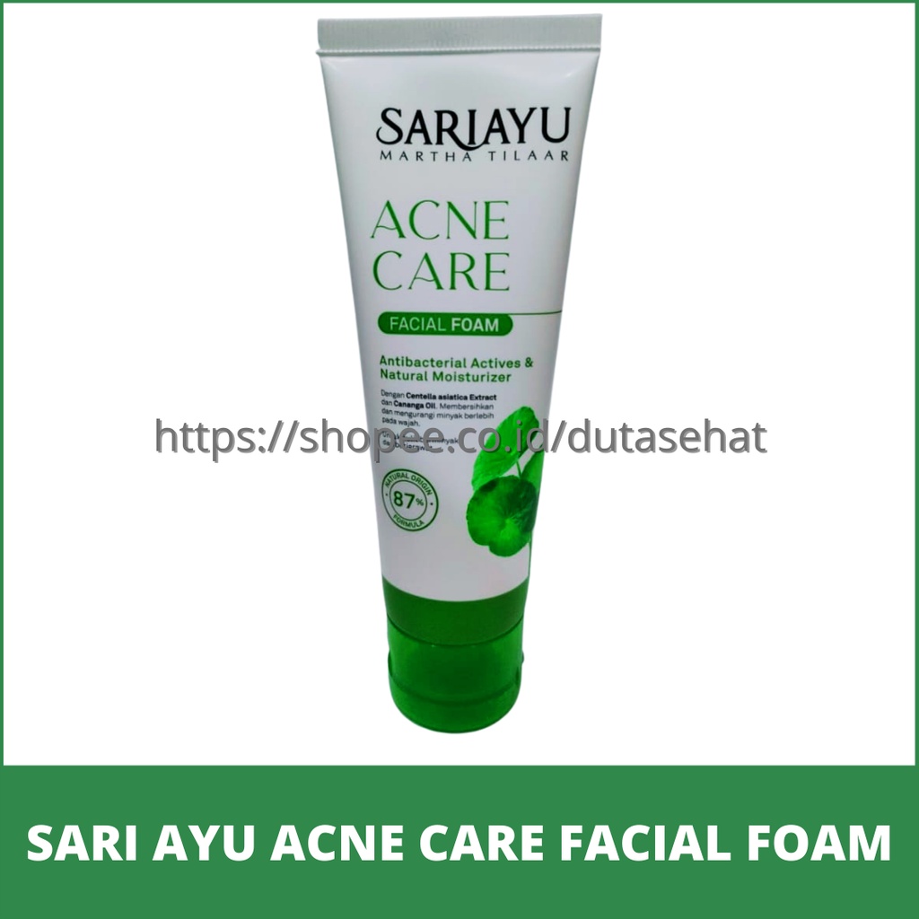 Sariayu Facial Foam Acne Care 75gr - Sabun Jerawat