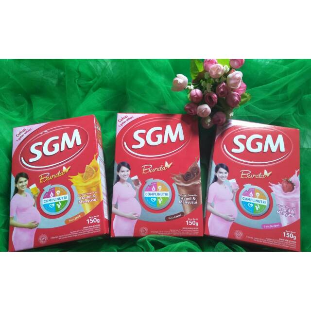 

Susu hamil dan menyusui SGM Bunda coklat / stroberi