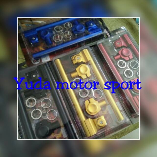 Stang jepit ninja 250 karbu ninja 250 fi CBR lama minerva Byson stang Byson ninja 250 Minerva