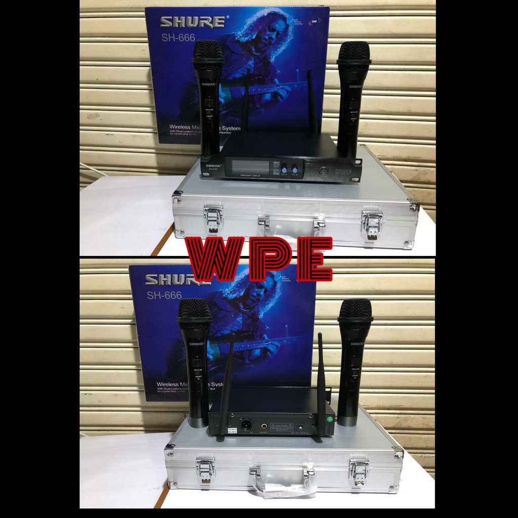 Mic Wireless SHURE SH666 HANDLE SHURE SH 666