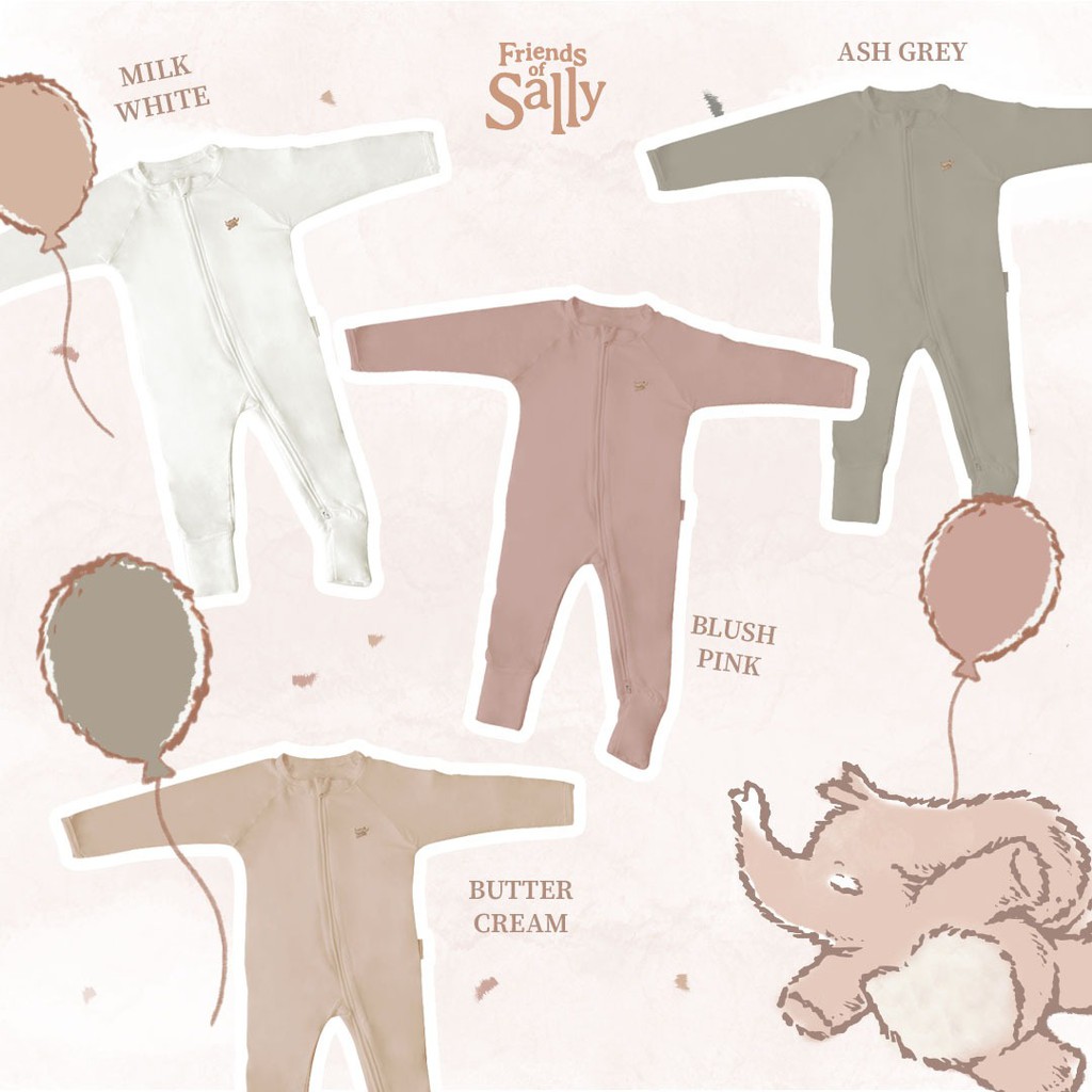 Friends of Sally - Bamboo Baby Jumpsuit