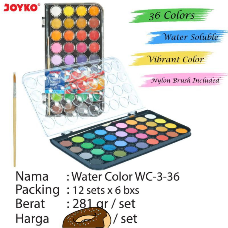 

JOYKO WATER COLOR WC-3-36