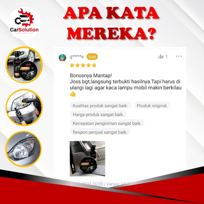 Pembersih lampu mobil kuning headlight restorer pengkilap lampu mobil menguning pembersih mika lampu mobil pembersih lampu mobil kusam