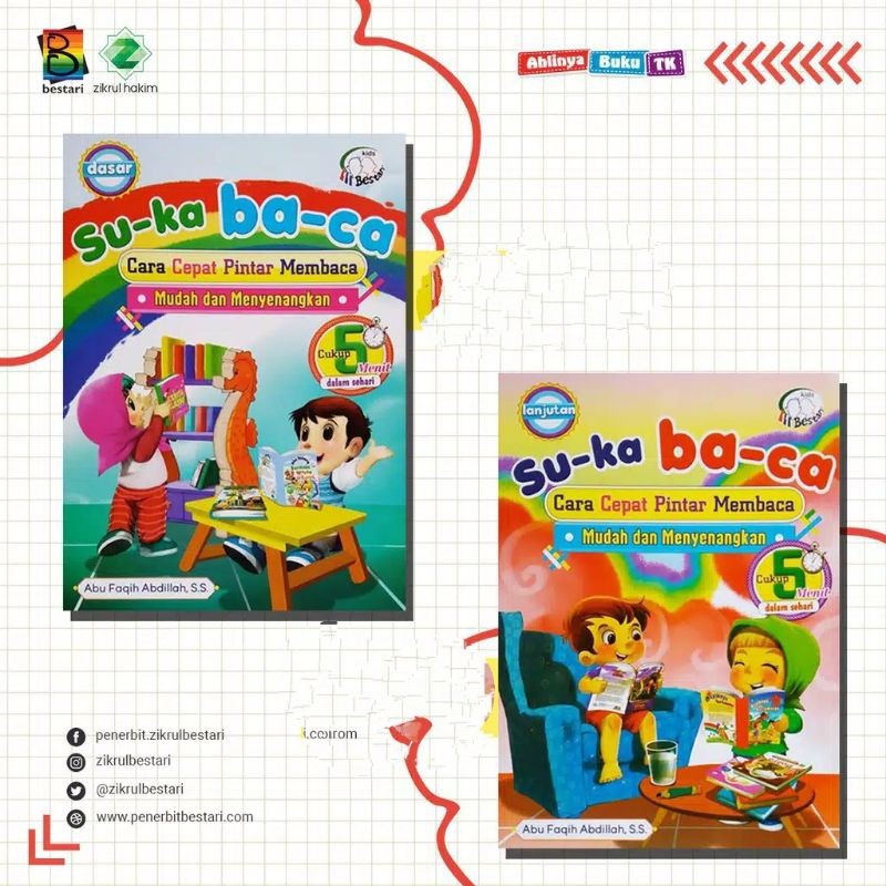 Buku belajar membaca suku kata