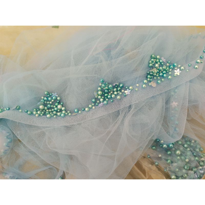 veil / slayer / maira veil / hijab pengantin / wedding veil-3