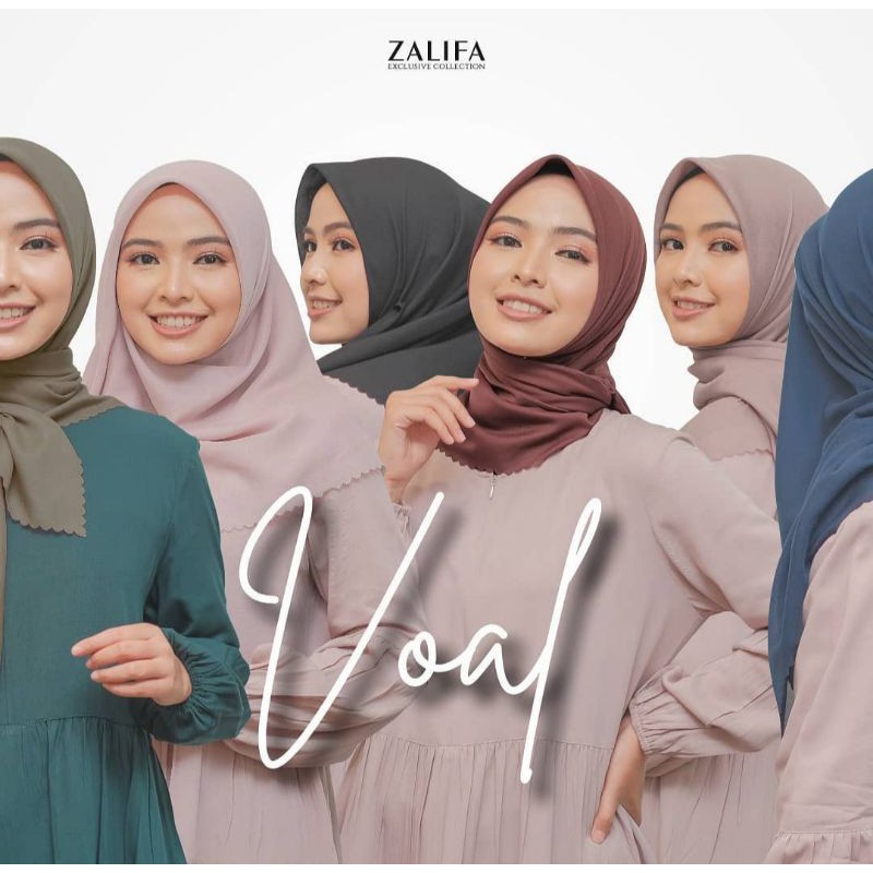 VOAL ULTRAFINE SCARVES by Zalifa official