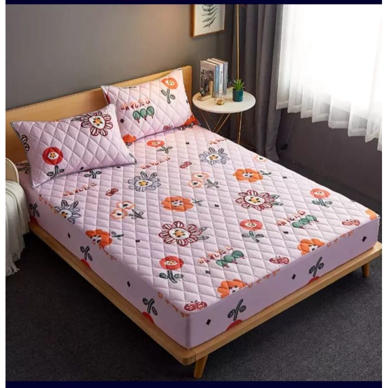 SPREI SULTAN WATERPROOF/SPREI ANTI OMPOL/SPREI ANTI BOCOR UKURAN 180X200CM-4