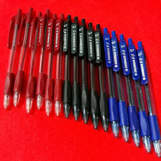 

Pulpen SNOWMAN V5 0.7 ECER!!!!!!