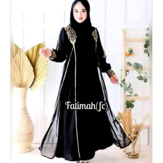 Abaya Couple, Abaya cantik, abaya Hitam