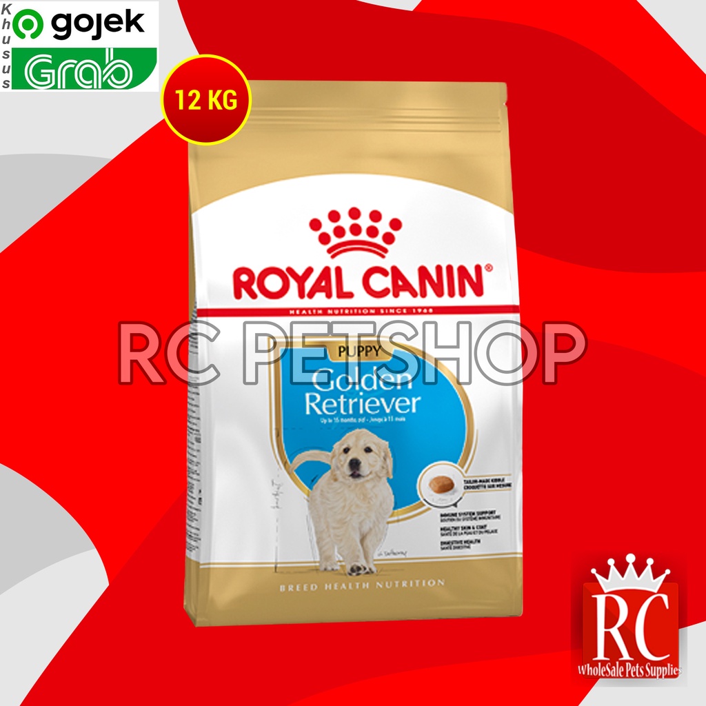 [GOSEND] Makanan Anjing Royal Canin Junior Golden Retriever 12 Kg