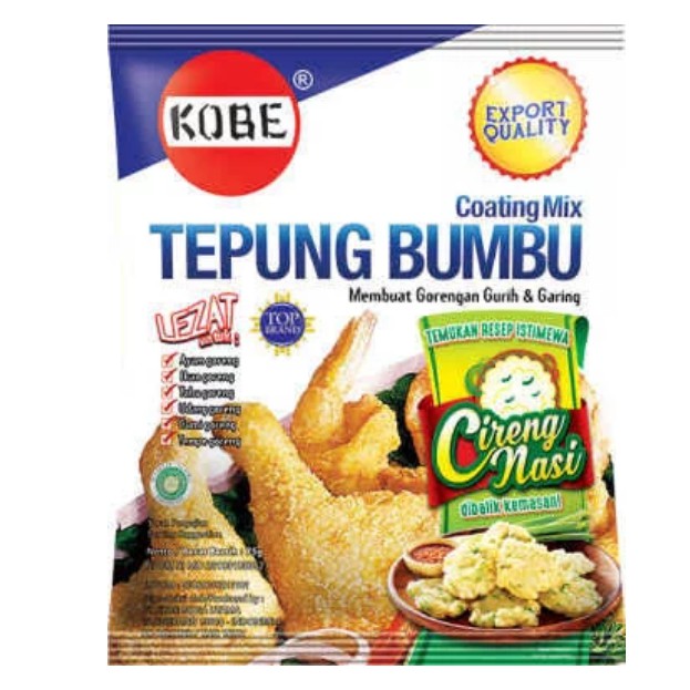 

Kobe Tepung Bumbu Putih 210 gram