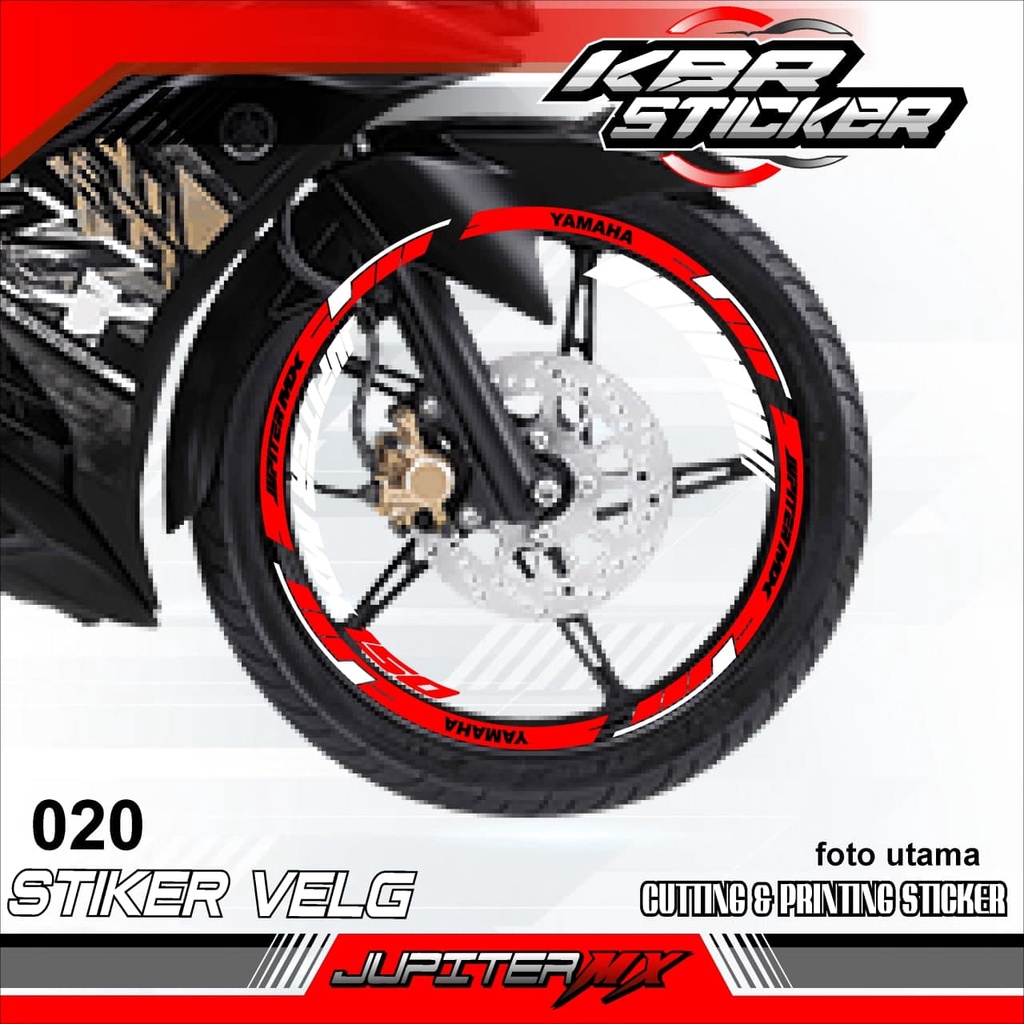 COD LIST VELG JUPITER MX - STIKER LIST VELG JUPITER MX 20