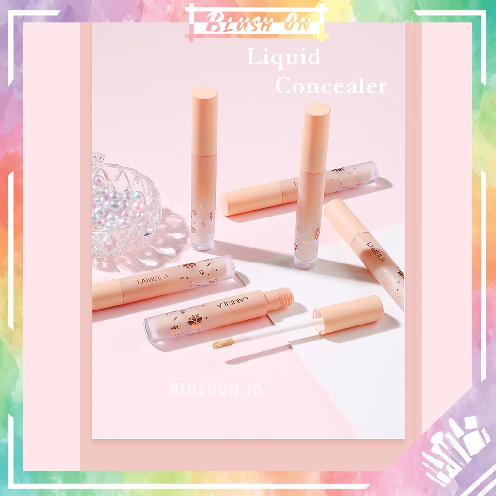 LAMEILA Liquid Concealer Full Cover Penutup Noda Wajah 1039