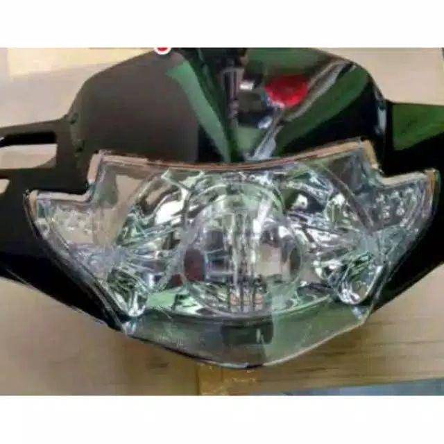 Batok Kepala Depan Supra X 125 Lama - full Set Reflektor Lampu Depan Supra X 125 Lama