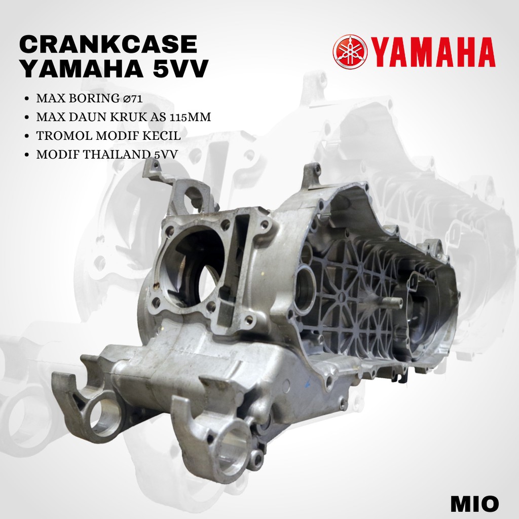 Crankcase krengkes Mio fino thailand 5VV Modif bore up yamaha original