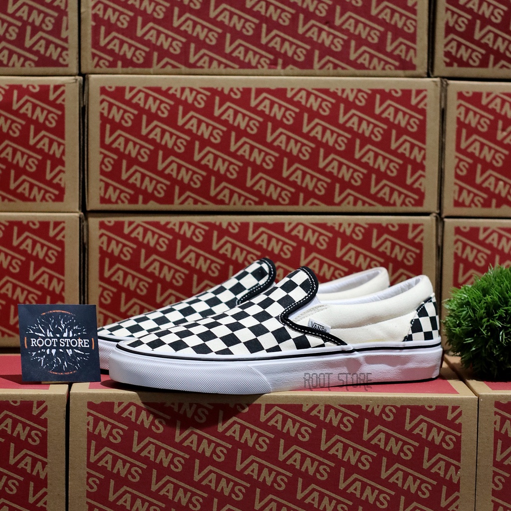 VANS SLIP ON CHECKERBOARD / VANS SLIP ON CATUR