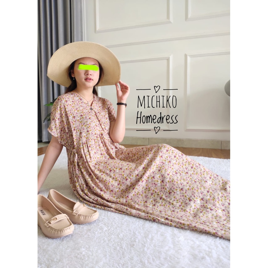 Michiko (Kismono) HomeDress - Home Dress Rayon Aesthetic - Michiko Dress