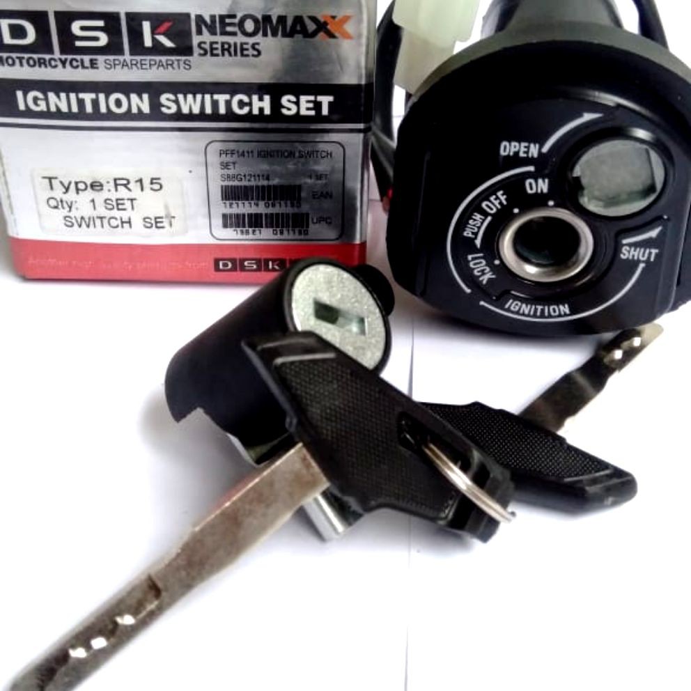 kunci kontak R 15 PLUS KUNCI JOK SET KUNCI ANTI MALING