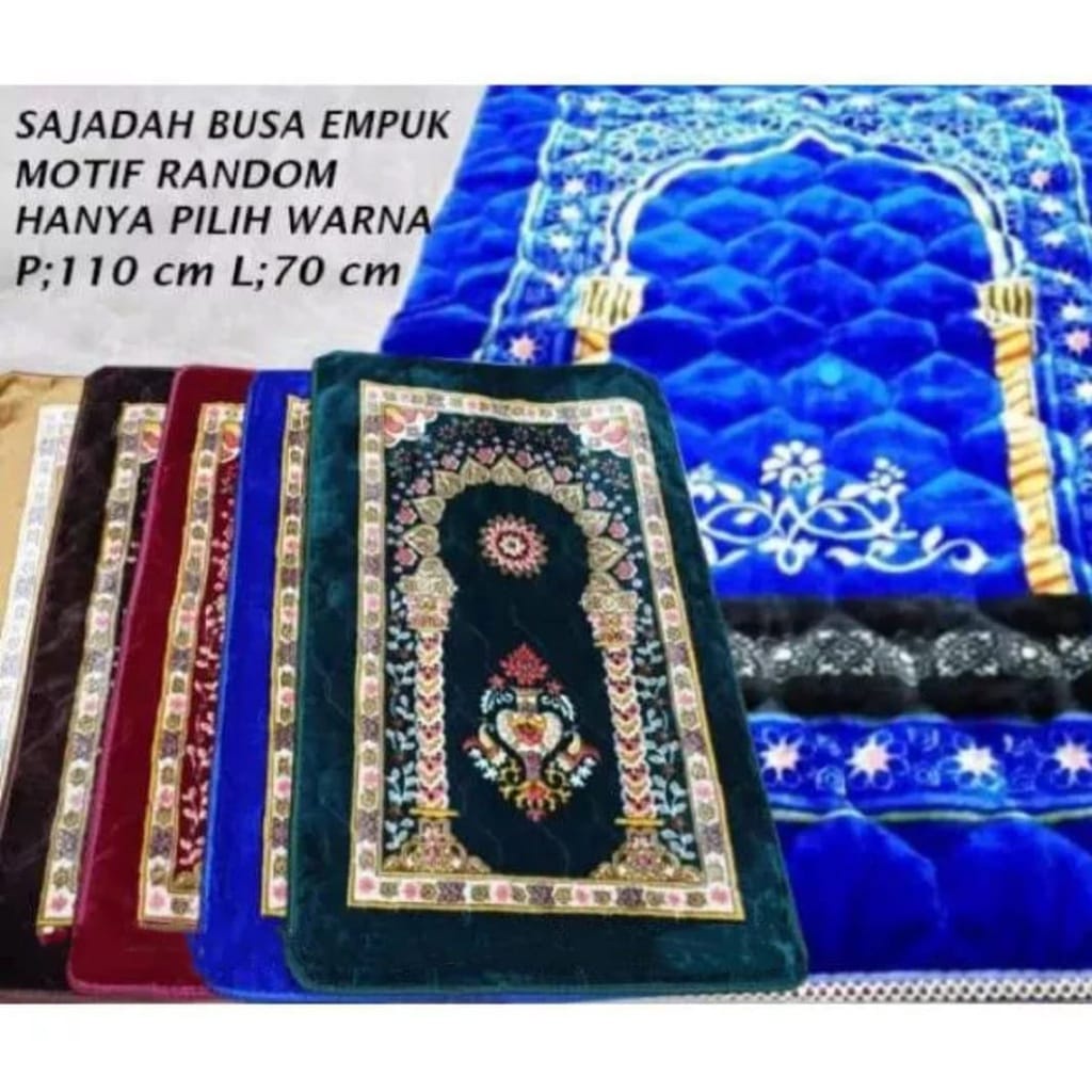 Sajadah Tebal Turki Bulu Premium Dijamin Halus 120x70