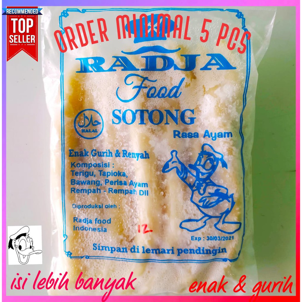 

Sotong Original Isi 12 Rasa Ayam Enak & Gurih