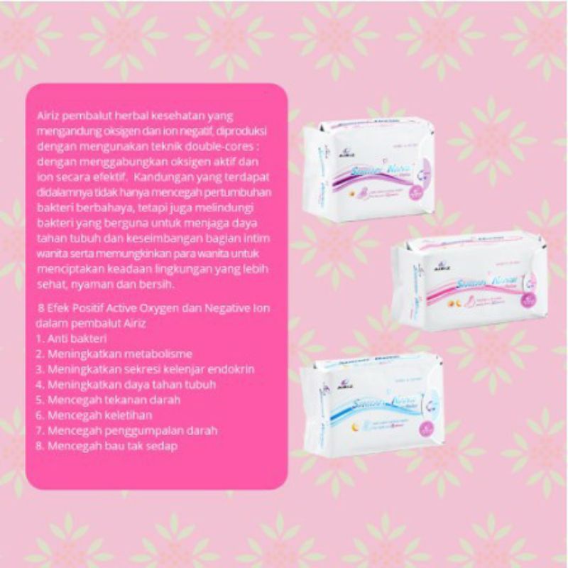 Pantyliner Airiz Tiens