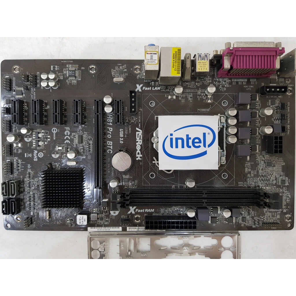 Motherboard ASROCK H81 Pro BTC LGA 1150 Haswell Mainboard Mobo