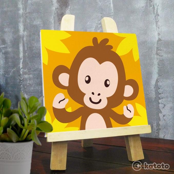 

PAINT BY NUMBERS CUTE WILDLIFE ANIMALS. PAKET MELUKIS HEWAN UNTUK ANAK