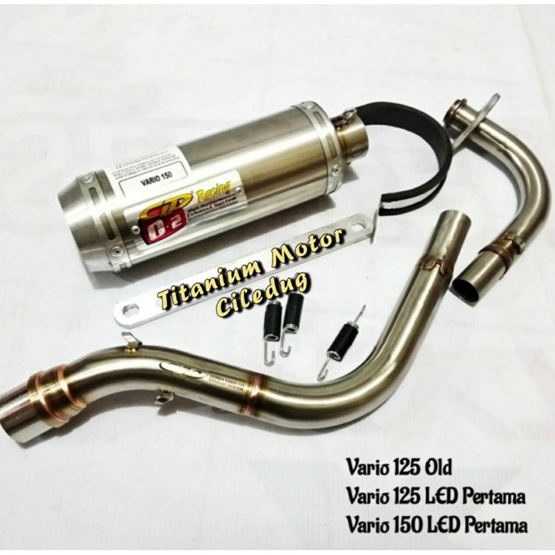 KNALPOT CLD C2 BULAT VARIO 125 / VARIO 150 CLD RACING ORIGINAL