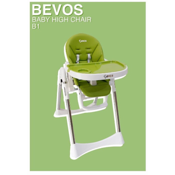 Bevos Baby High Chair Tempat Duduk Kursi Makan Bayi Anak B1 LINK KHUSUS JNE/JNT/SICEPAT