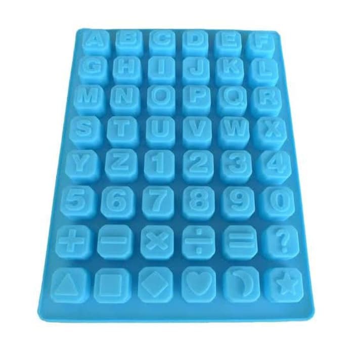 CETAKAN COKLAT CETAKAN KUE CETAKAN PUDING ALPHABET ANGKA HURUF