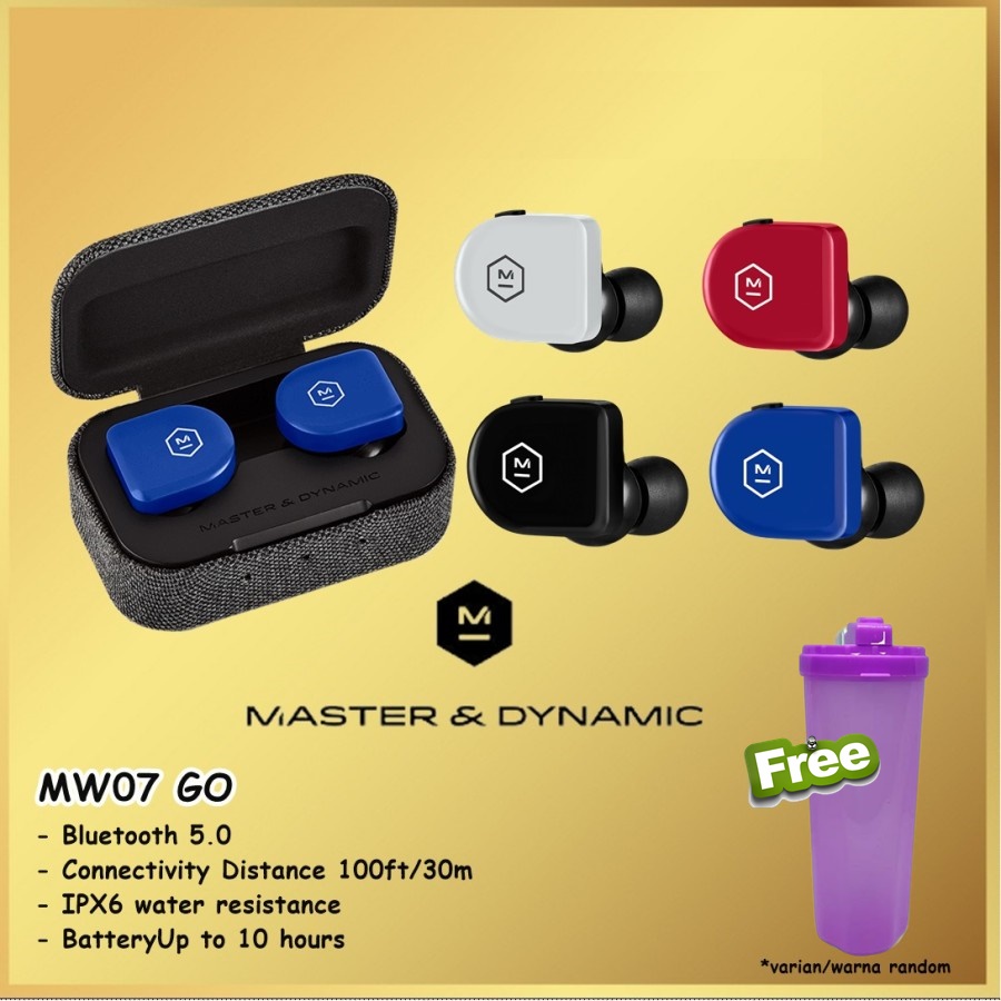 Master &amp; Dynamic MW07 GO Wireless Earphone Master&amp;Dynamic M&amp;D MW 07 GO