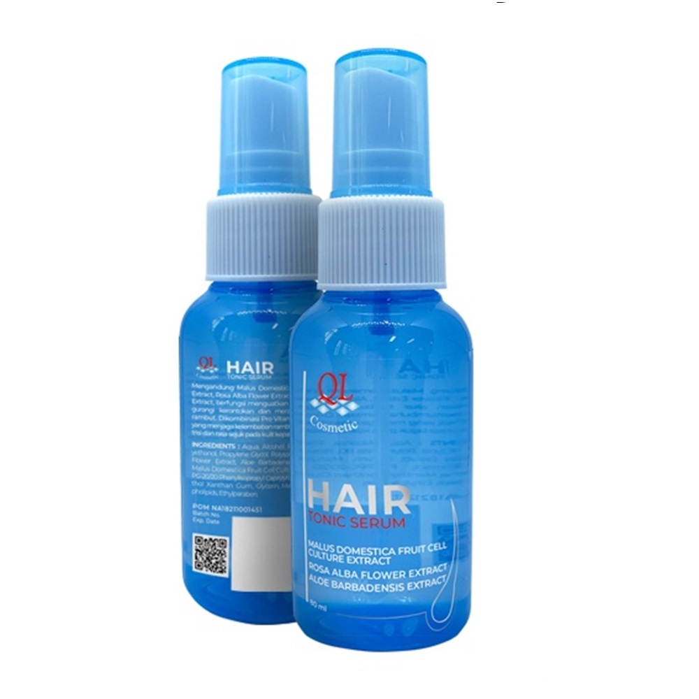 QL Make Up Spray &amp; Hair Tonic Serum Make Up Lock Make Up Base Hair Serum (BPOM) (VH)