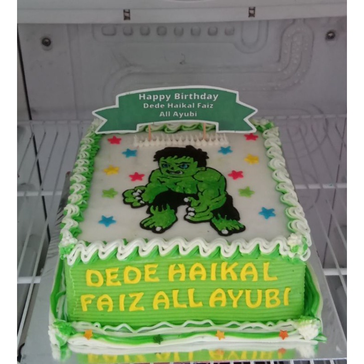 

kue ulang tahun tema hulk