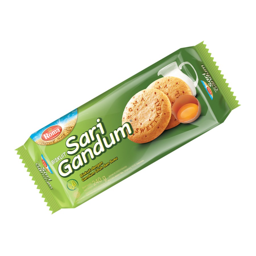 BISKUIT ROMA SARI GANDUM 240GR HALAL