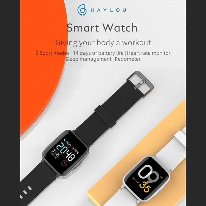 Haylou LS01 Smart watch Smartwatch Jam Tangan