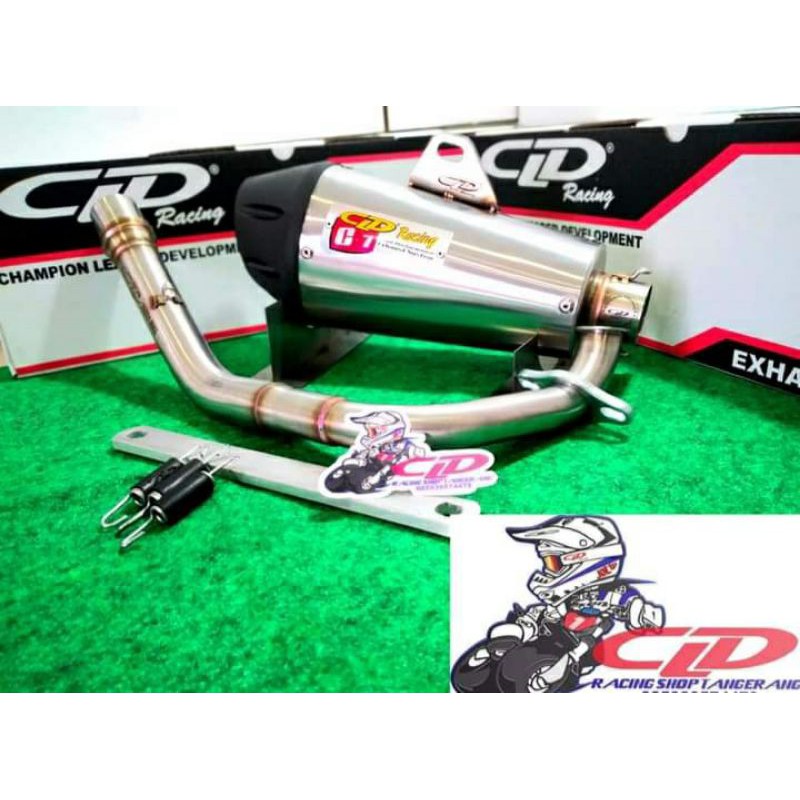 KNALPOT CLD C7 INLET 38 HONDA BEAT & SCOOPY