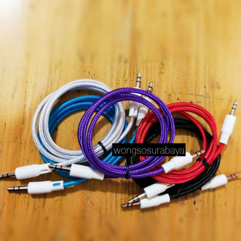 KABEL AUX Kabel audio Speaker aktif 1in1 jack 3.5