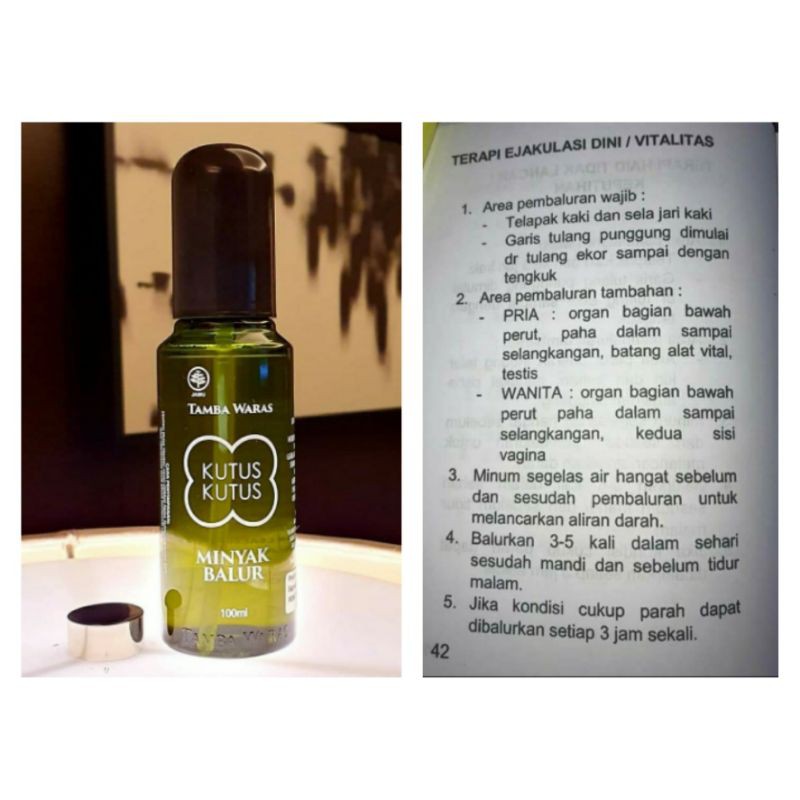 Jual Promo Murah Cod Minyak Terapi Vi Ta Li Tas Pria Ed Kutus Kutus Original Asli Tamba Waras Mkk 100ml Indonesia Shopee Indonesia