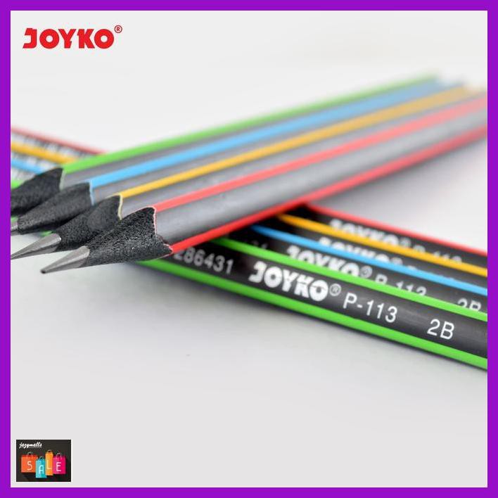 

Silutala- Pencil / Pensil Joyko P-113 / 2B / 1 Box 12 Pcs -Ori.