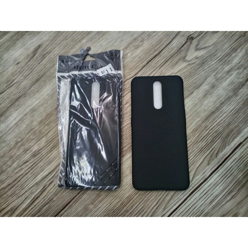 SLIMBLACK OPPO F11 CASING HP OPPO F11 SILIKON OPPO F11 SOFTCASE HP OPPO F11