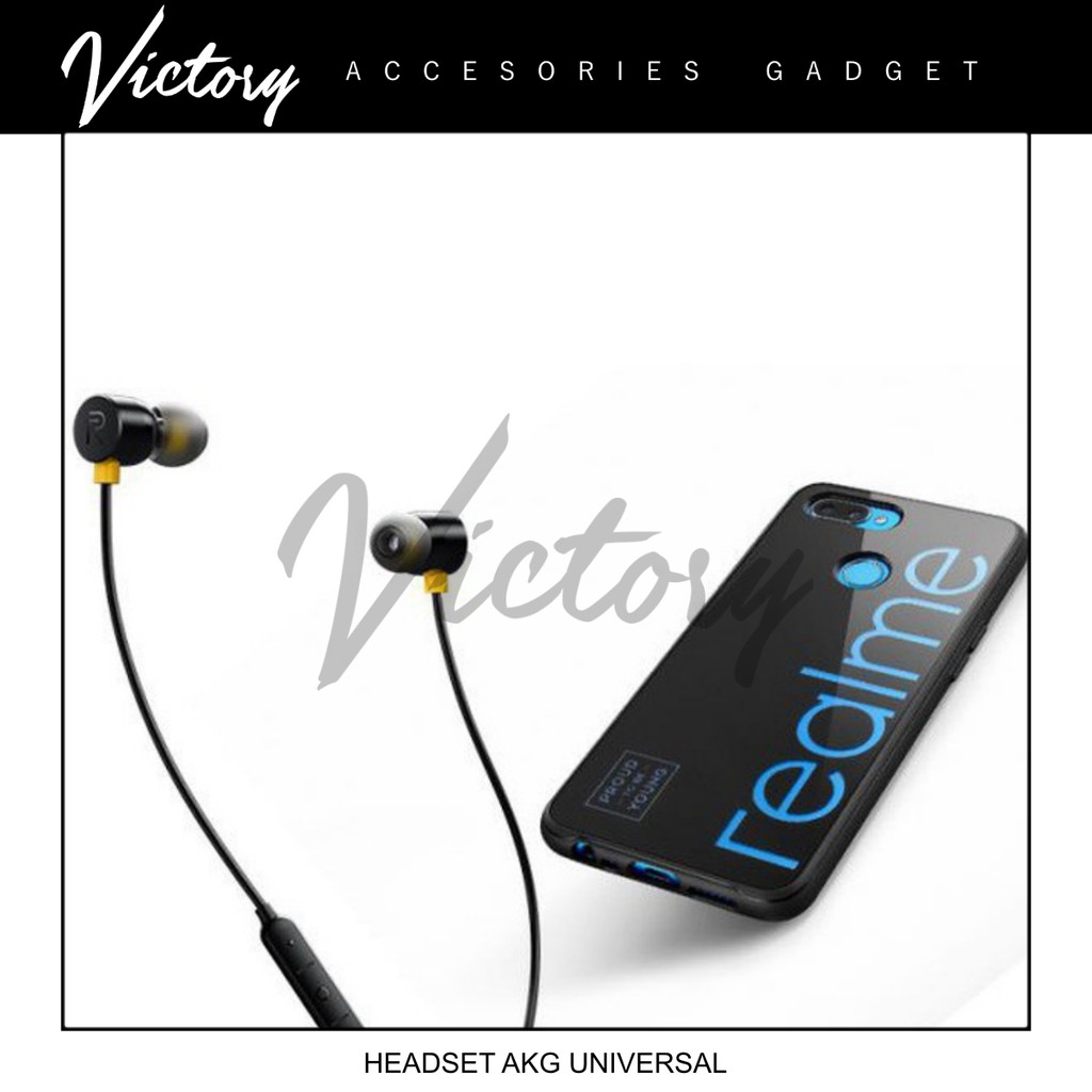 Headset handsfree Earphone REALME MH133 R9 C1 C2 3 3 Pro 2 2 Pro 5 5 Pro 5i 5s X XT R11 R7