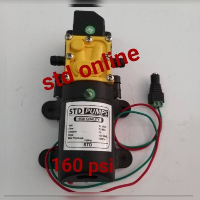 Pump  dinamu dc 160 PSI DINAMO POMPA STEAM MINI