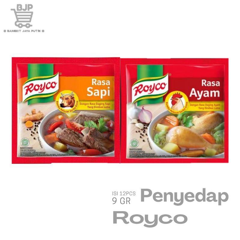 

Royco ayam/ sapi renceng isi 12 sachet
