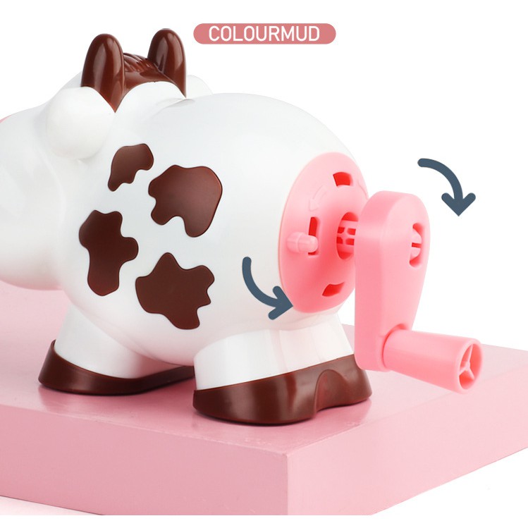 Dream Clay Mesin Plastisin Es Krim Mie Cow Sapi Mainan anak Tanah liat